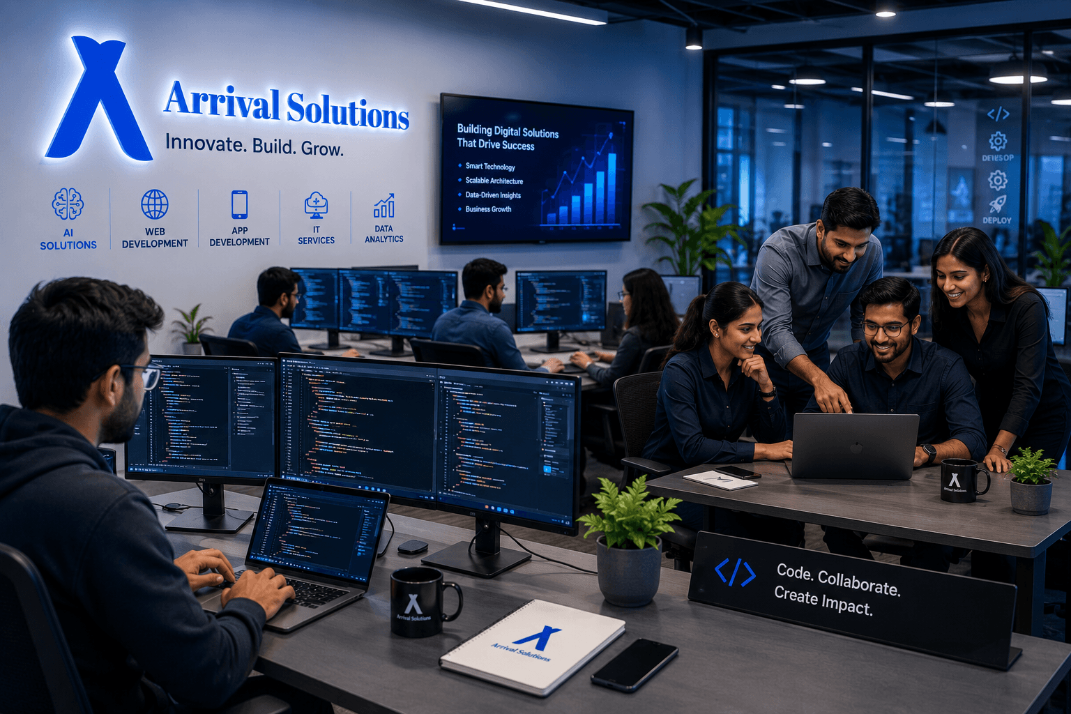 Arrival Solutions Professional Environment